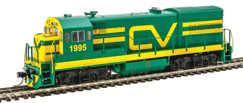 GE U18B w/LokSound & DCC - Famous Image Collector Series -- Central Vermont (Fictional Scheme, green, yellow)