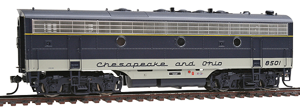 EMD F7B - Standard DC -- Chesapeake & Ohio