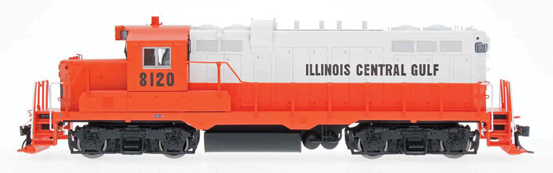 Paducah GP10 w/LokSound & DCC -- Illinois Central Gulf (orange, white)