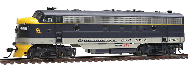 EMD FP7 Phase I - Standard DC -- Chesapeake & Ohio