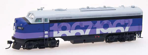 EMD FP9 - Standard DC -- Canada Confederation