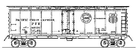 R-40-23 Reefer -- Pacific Fruit Express