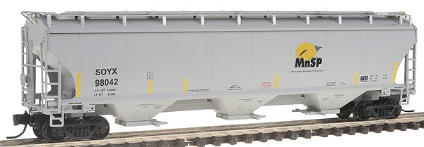 Trinity 5161 Cubic Foot Covered Hopper - Ready to Run -- Minnesota Soya