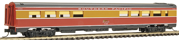 Southern Pacific "Shasta Daylight" - Assembled Centralia Car Shops Model -- Tavern Car