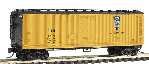 Fruit Growers Express Wood Refrigerator Car - Ready to Run -- Bangor & Aroostook
