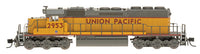 EMD SD40-2 - Standard DC -- Union Pacific (Armour Yellow, gray, red Frame Stripe, Nose Shield)