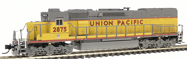 Regal Line Diesel EMD SD40T-2 "Tunnel Motor" Powered - Assembled, DCC Read -- Union Pacific (yellow, gray)