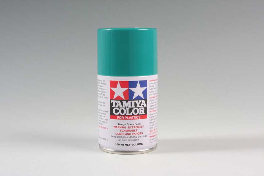 Spray Lacquer for Plastics 3.4oz 100ml Can -- TS-102 Cobalt Green