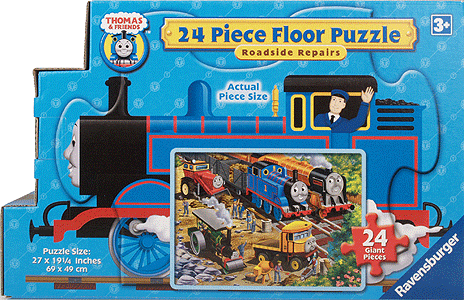Floor Puzzle -- Thomas & Friends(TM) Roadside Repair 24-Piece