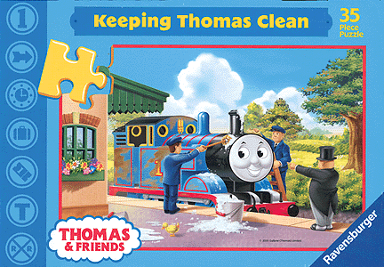 Puzzle -- Keeping Thomas Clean - 35 Pieces