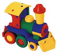 Snappit Snap-Together Locomotive