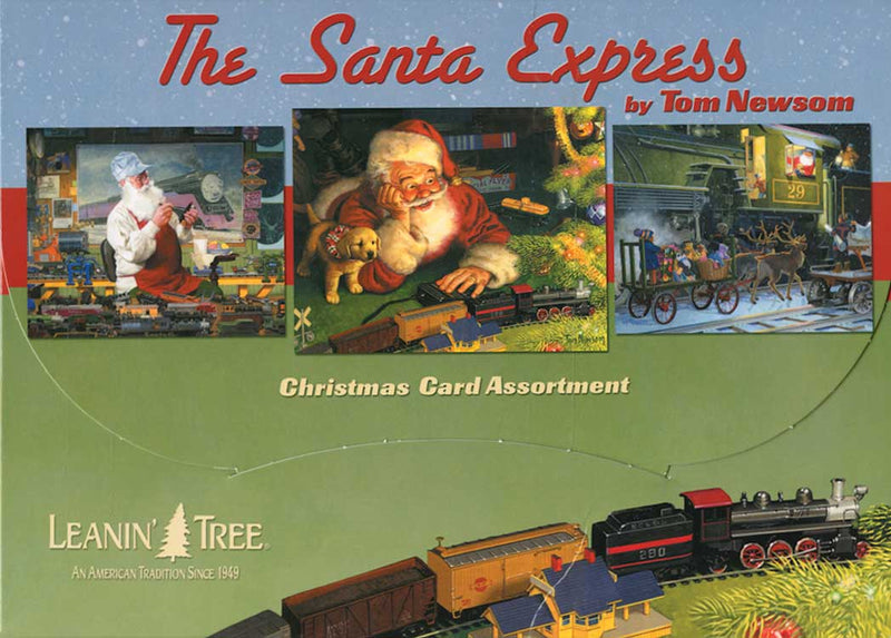 Santa Express Christmas Card Assortment -- pkg(10)