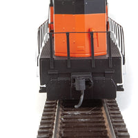 EMD GP9 Phase II with Chopped Nose - Standard DC -- Milwaukee Road #969 (orange, black; Large Milwaukee Name, GP20 Nameplate)