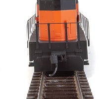EMD GP9 Phase II with Chopped Nose - Standard DC -- Milwaukee Raod #974 (orange, black; Large Milwaukee Name, GP20 Nameplate)