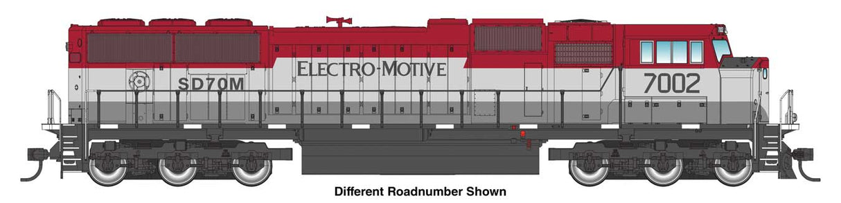 EMD SD70M - Standard DC -- Electro-Motive Division #7023