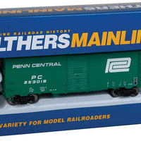40' Association of American Railroads (AAR) Modernized 1948 Boxcar -- Penn Central #253018 (Sea Foam Green, white; Large PC Logo)