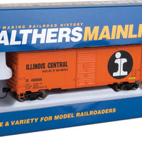 40' Association of American Railroads AAR Modernized 1948 Boxcar - Ready to Ru -- Illinois Central #400560 (orange, black; Large Split Rail Logo)