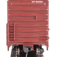 40' Association of American Railroads AAR Modernized 1948 Boxcar - Ready to Ru -- Northern Pacific #46020 (Boxcar Red, red, black; Billboard NP, Monad Logos)
