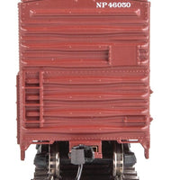 40' Association of American Railroads AAR Modernized 1948 Boxcar - Ready to Ru -- Northern Pacific #46050 (Boxcar Red, red, black; Billboard NP, Monad Logos)