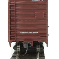 40' Association of American Railroads 1944 Boxcar - Ready to Run -- Delaware & Hudson #17780 (Oxide, white; "The Bridge Line..." Slogan)