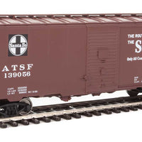 40' Association of American Railroads 1944 Boxcar - Ready to Run -- Santa Fe #139056 (Super Chief)