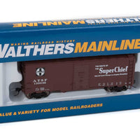 40' Association of American Railroads 1944 Boxcar - Ready to Run -- Santa Fe #139056 (Super Chief)