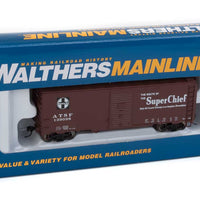 40' Association of American Railroads 1944 Boxcar - Ready to Run -- Santa Fe #139098 (Super Chief)