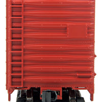 40' AAR 1944 Boxcar - Ready to Run -- Minneapolis & St. Louis #53210 (red, white; Billboard M&St.L, Peoria Gateway