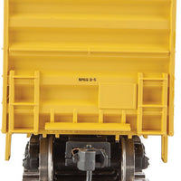 50' ACF Exterior Post Boxcar - Ready to Run -- Railbox #30491 (yellow, Black Door; Small Logo, Slogan)