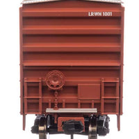 50' ACF Exterior Post Boxcar - Ready to Run -- Virginia & Maryland LRWN #1001 (brown, yellow, white)