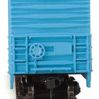 50' Evans Smooth-Side Boxcar - Ready to Run -- Rock Island #50440 (blue, black, white)