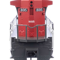 GE Dash 8-40B - ESU(R) Sound & DCC -- Southern Pacific(TM) #8015 (gray, red, white; large SP on nose)