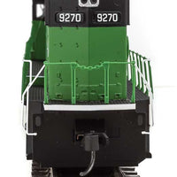 EMD SD60M w/2-Piece Windshield - SoundTraxx(R) Sound & DCC -- Burlington Northern #9270 (green, black, white, US flag)
