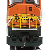 EMD SD60M w/2-Piece Windshield - SoundTraxx(R) Sound & DCC -- Burlington Northern Santa Fe #8176 (Renumbered, orange, green, silver)