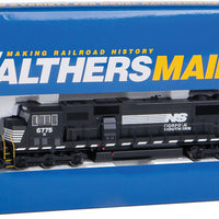 EMD SD60M w/2-Piece Windshield - ESU(R) Sound and DCC -- Norfolk Southern #6775 (black, white; Original Logo, Angled Sill Stripes)