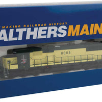 EMD SD60 Spartan Cab with SoundTraxx(R) Sound and DCC -- Chicago & North Western(TM) #8052 (Zito Yellow, dark green; System logo)