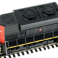 EMD SD70ACe - SoundTraxx(R) Sound & DCC -- Canadian National #8021 (High Headlight; orange, black, white; Website)
