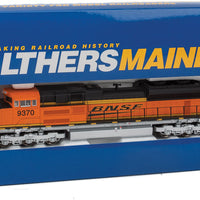 EMD SD70ACe - ESU(R) Sound & DCC -- Burlington Northern & Santa Fe #9370 (orange, black, yellow; Wedge Logo)