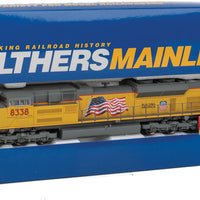EMD SD70ACe - ESU(R) Sound & DCC -- Union Pacific(R) #8338 (Armour Yellow, gray; US Flag, "Building America" L