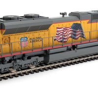 EMD SD70ACe - ESU(R) Sound & DCC -- Union Pacific(R) #8312 (Armour Yellow, gray; Red Sill, U.S. Flag, High Headl