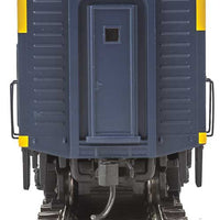 EMD F7A w/SoundTraxx(R) Sound & DCC -- Santa Fe #257C (blue, yellow; Cigar Band Logo)