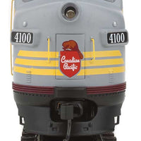 EMD F7A w/SoundTraxx(R) Sound & DCC -- Canadian Pacific #4100 (maroon, gray, yellow)