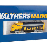 EMD F7A - ESU Sound and DCC -- Alaska Railroad #1532 (blue, yellow; Billboard Alaska Lettering)