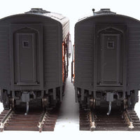 EMD F7 A-B Set - ESU Sound and DCC -- Milwaukee Road #81A, 68B (orange, black; Full Roadname on A-Unit)