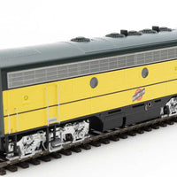 EMD F7 A-B Set - ESU Sound and DCC -- Chicago & North Western(TM) #402, 411 (yellow, green, black, silver)