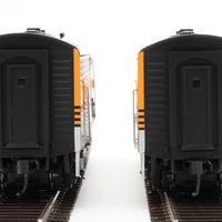 EMD F7 A-B Set - ESU Sound and DCC -- Denver & Rio Grande Western(TM) #5724, #5712 (Grande Gold, silver, black)