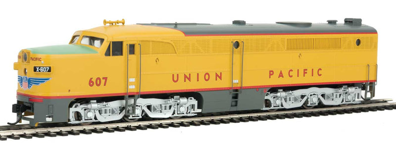 Alco PA w/SoundTraxx(R) Sound & DCC -- Union Pacific(R) #607 (yellow, gray, red, green)-1