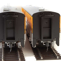 Alco PA - PB Set - ESU Sound & DCC -- Denver & Rio Grande Western #6003, #6012 (Grande Gold, silver)