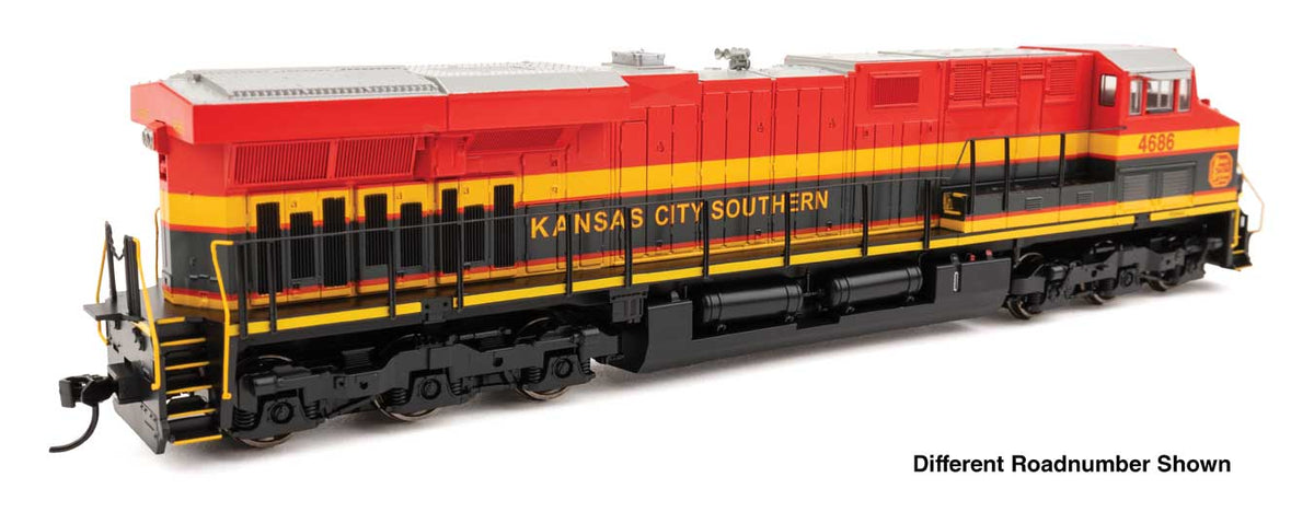 GE ES44AC Evolution Series GEVO - ESU Sound & DCC -- Kansas City Southern #4824-2