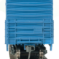 50' FGE Insulated Boxcar - Ready to Run -- Golden West Service #700106 (blue, yellow, red)